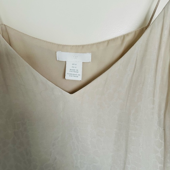 Satin camisole . Pack of 3 in Yellow, Beige/cream & Brown color - Picture 10 of 10